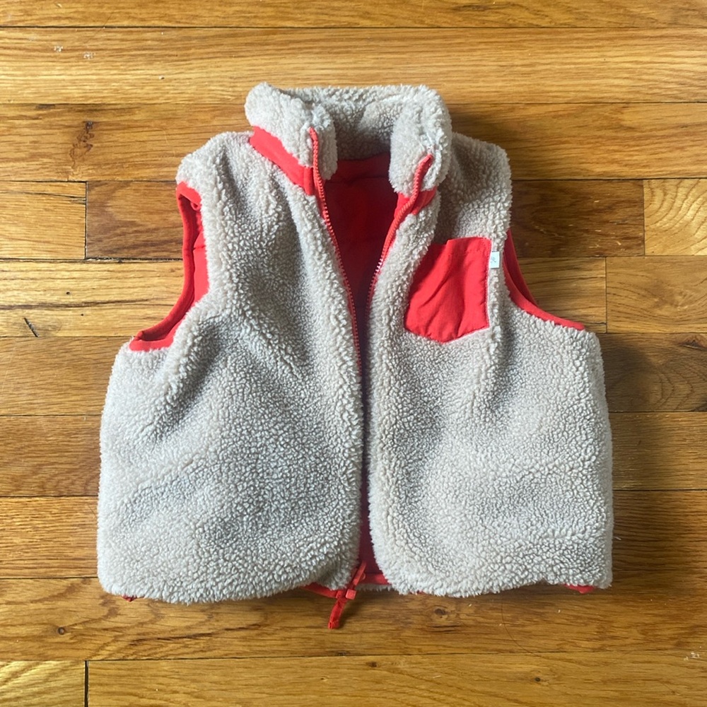 French designer Cadet Rouselle reversible vest